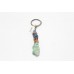 Key Chain Solid Tibetan Silver Charms Key Holder Natural Gem Stones Unisex D66